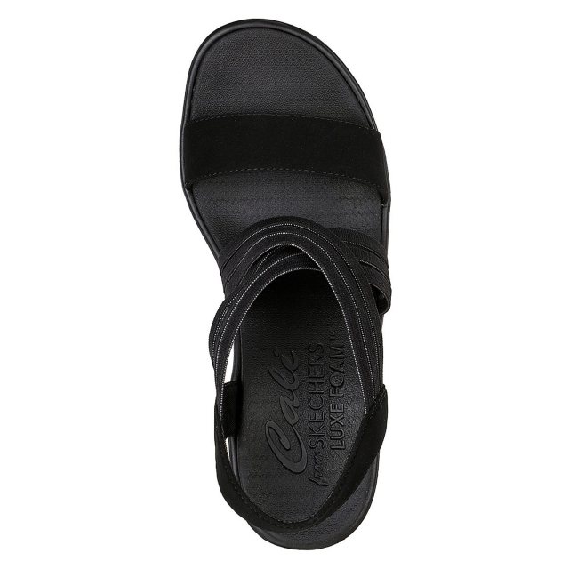 Skechers luxe clearance foam sandals uk