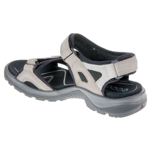 Ecco Offroad 63 Atmosphere Ice White Black 069563 54695 Outdoor Sandals Humphries Shoes