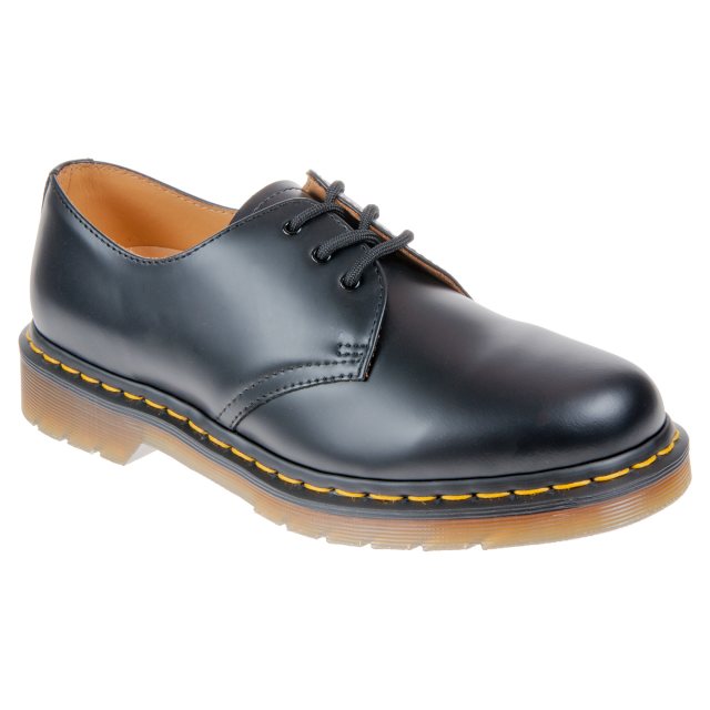 Dr. Martens 1461 Black Smooth / Yellow Stitch 11838002 - Casual