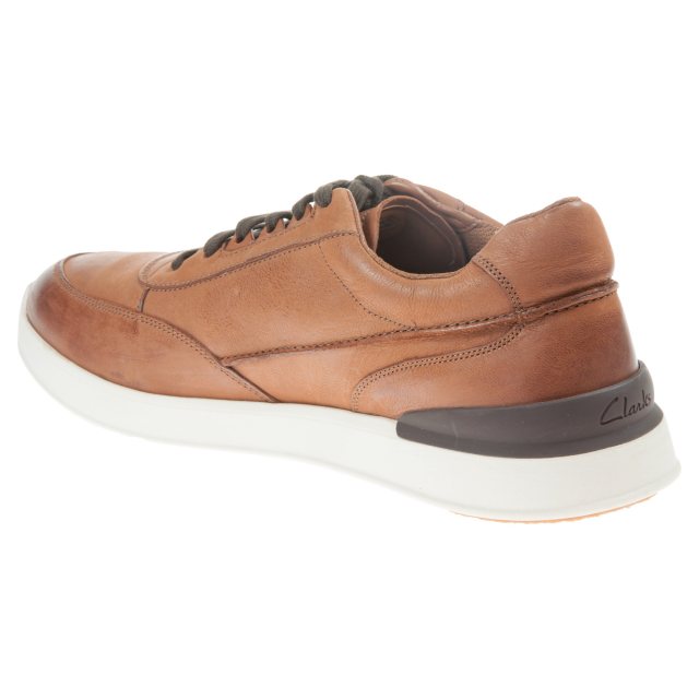 Clarks men's best sale leather sneakers