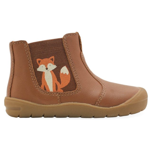 Start Rite Friend Tan Leather 0796 0 Girls Boots Humphries Shoes