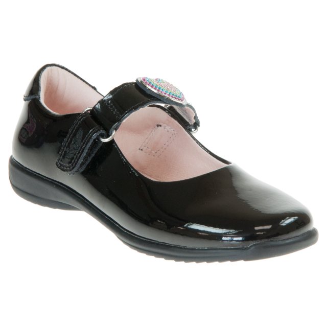 Grey patent lelli on sale kelly school shoes