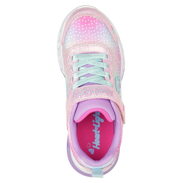 Skechers Flutter Heart Lights - Simply Love Pink / Multi 302315L PKMT ...