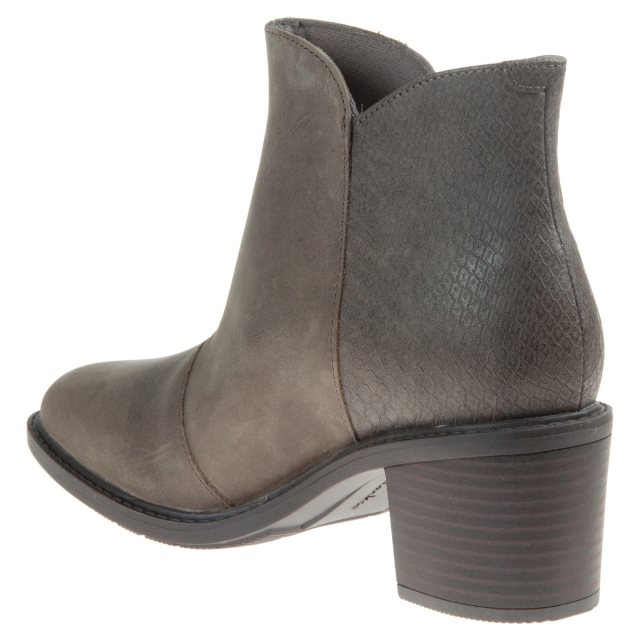 Clarks Scene Zip Dark Taupe 26161972 - Ankle Boots - Humphries Shoes