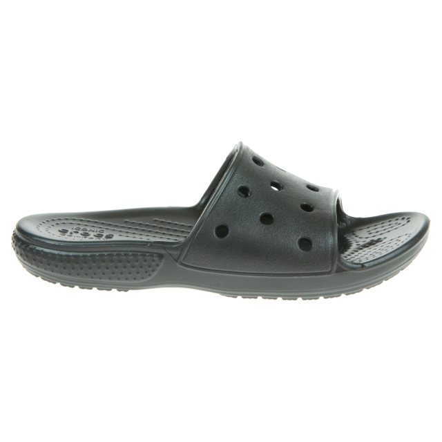 Classic Crocs Slide K Black 206396-001 - Boys Sandals - Humphries Shoes
