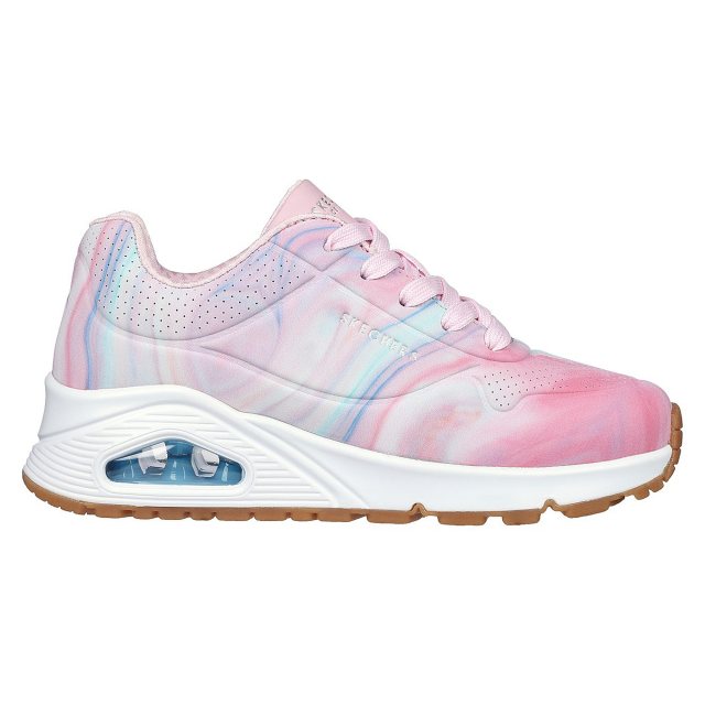 Skechers Uno Gen1 - Marble Sweetheart Pink / Multi 310529L PKMT - Girls ...