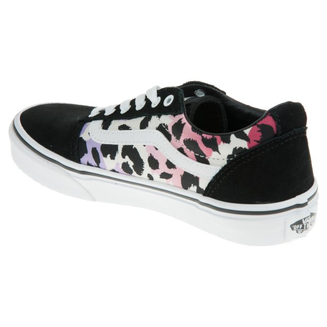 Vans pink hot sale leopard print