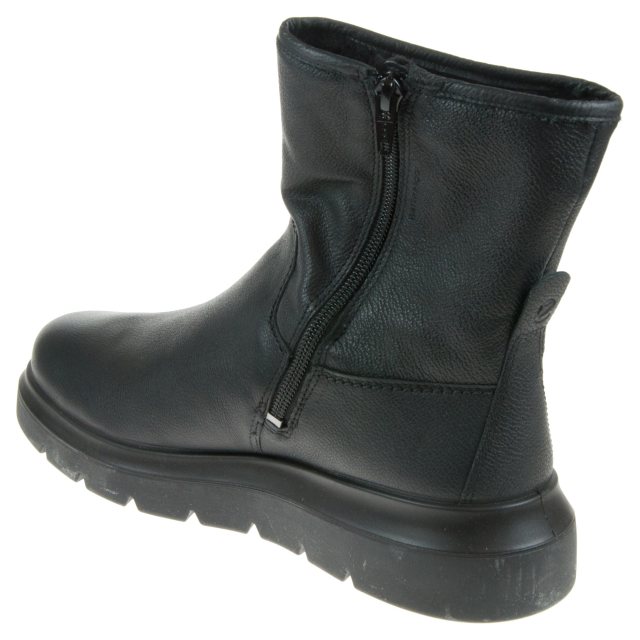 Ecco Nouvelle Mid-Cut Black 216243 01001 - Calf Boots
