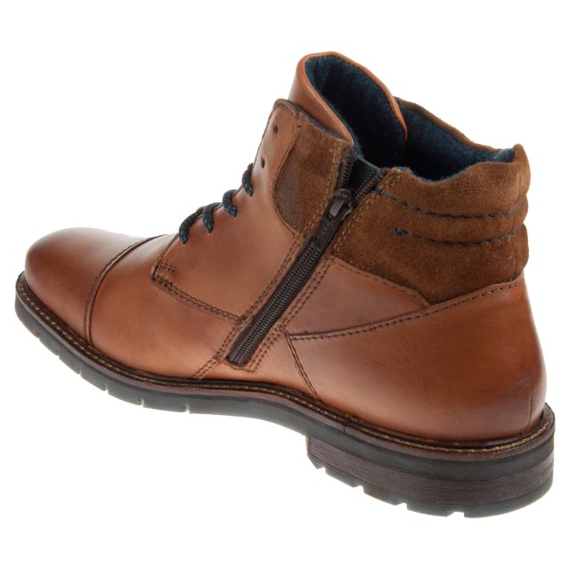 Bugatti Shoes Vandero Comfort Cognac 311 AGV31 4100 6300 Formal Boots Humphries Shoes