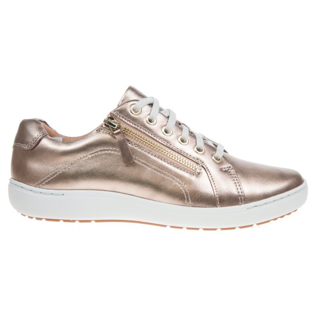 Clarks rose clearance gold sneakers