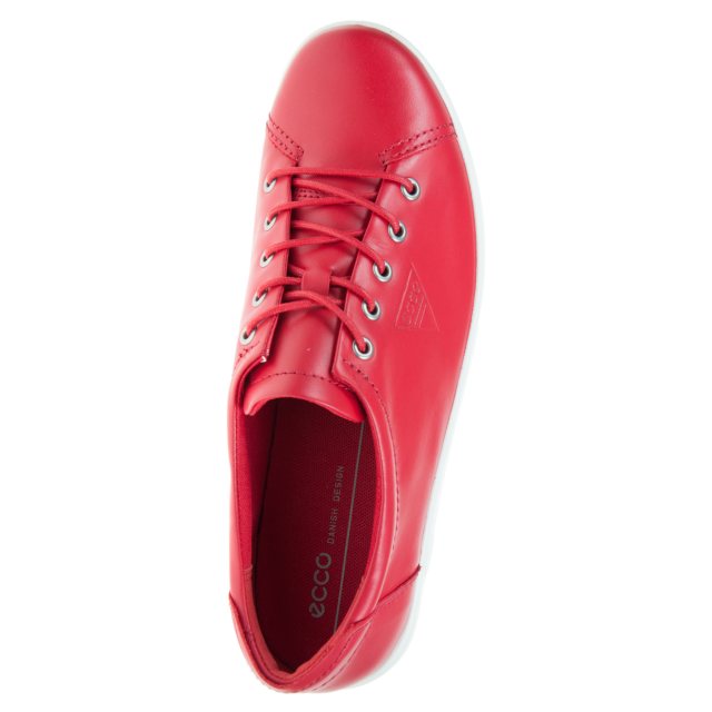 Ecco red hot sale shoes