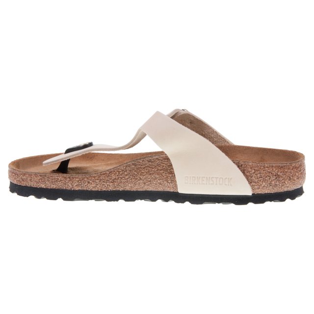 Birkenstock Gizeh LENB Ecru 1026558 Toe Post Sandals Humphries Shoes