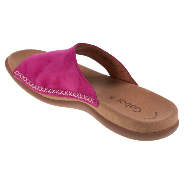 Gabor Lanzarote Pink 43.700.33 Mule Sandals Humphries Shoes