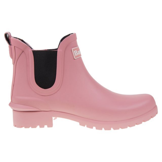 Barbour boots womens red on sale