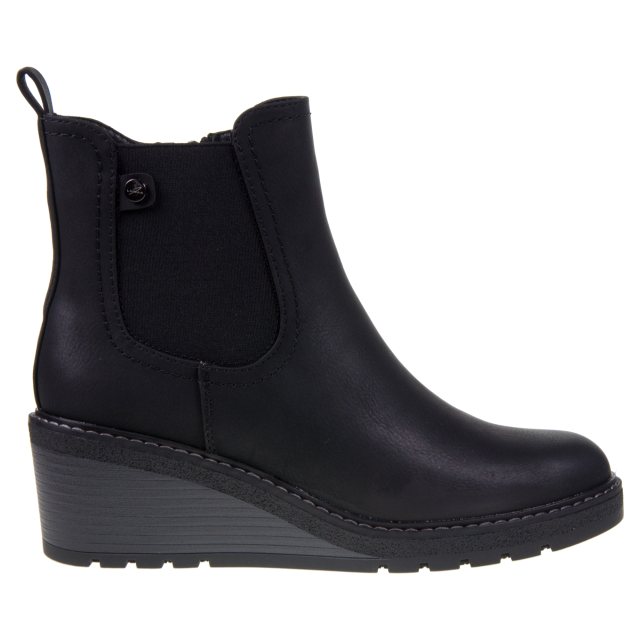 Timberland fashion black wedge boots