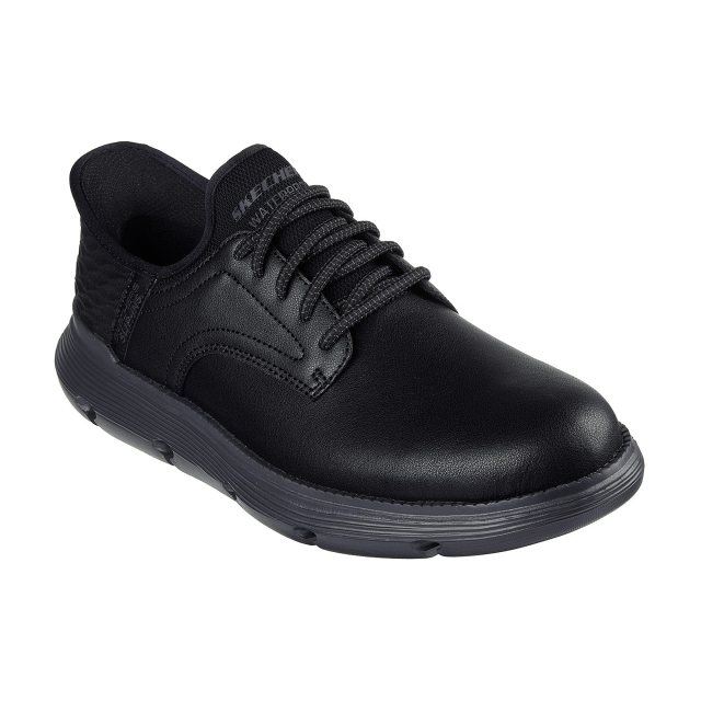 Skechers black dress shoes online