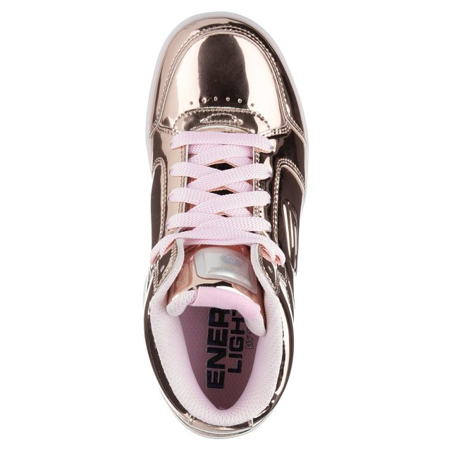 Rose gold shop skechers energy lights