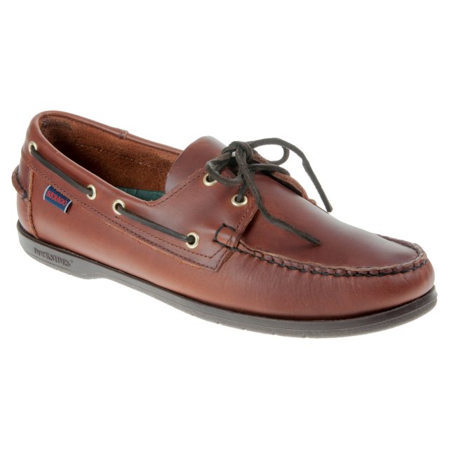 Sebago Endeavor Brown Oiled Waxy 7000GC0 - Casual Shoes - Humphries Shoes