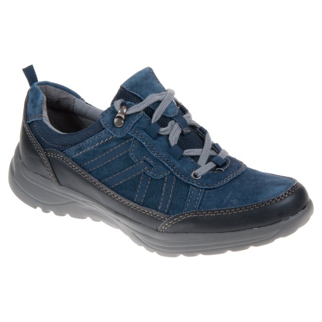 Earth Spirit Topeka Navy Blue Suede 