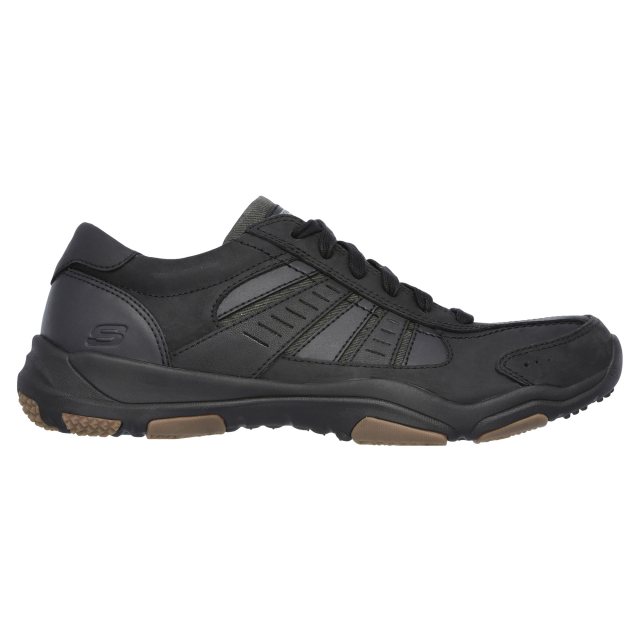 Skechers Larson - Nerick Black 64833 BLK Casual Shoes - Humphries Shoes