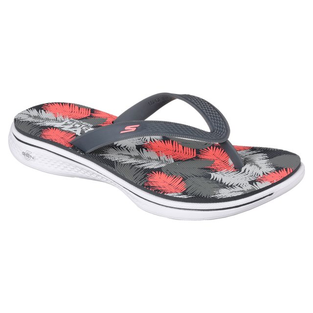 Skechers h2 goga on sale lagoon flip flops ladies