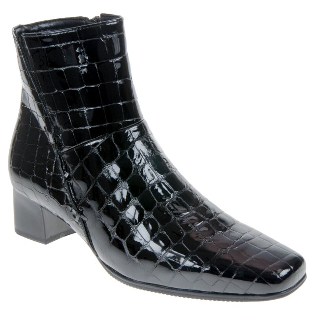 gabor patent leather boots