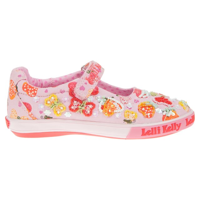 Lelli Kelly Papillon Youth Rosa LK4066 BC02 Girls Canvas Styles