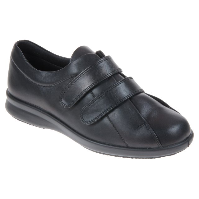 DB Easy B Shoes Fife Black 2230FIFE - Everyday Shoes - Humphries Shoes
