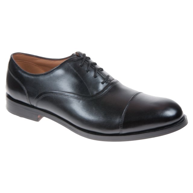 clarks coling boss black leather
