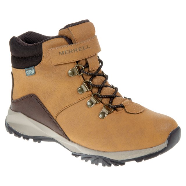 Merrell Alpine Waterproof Wheat MY57095 - Boys Boots - Humphries Shoes