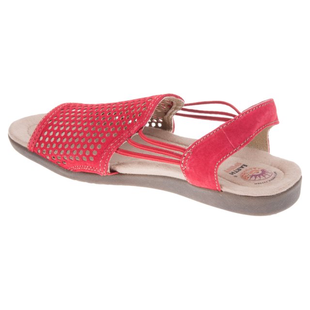 Earth Spirit Long Beach Red 28014 Full Sandals Humphries Shoes