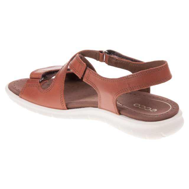 Ecco Babett Sandal Mahogany 01195 Full - Humphries Shoes