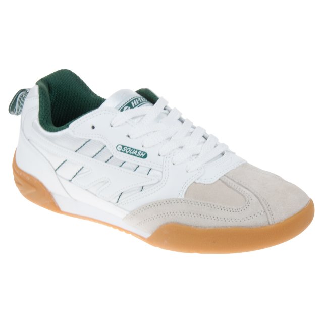 Gehuurd risico pedaal Hi Tec Squash Classic White / Green C002138-011-01 - Trainers - Humphries  Shoes