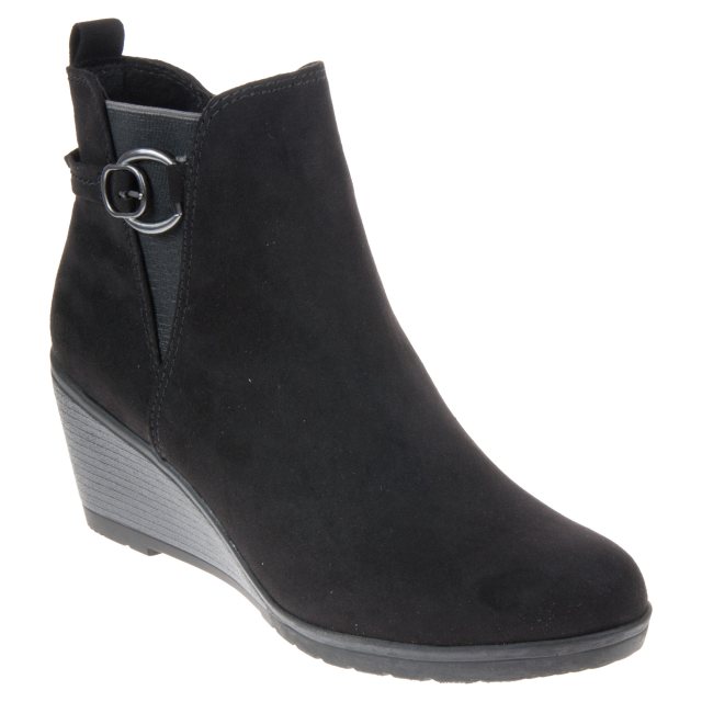 marco tozzi wedge ankle boots