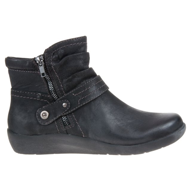 Earth Spirit Houston Black 30089 Ankle Boots Humphries Shoes