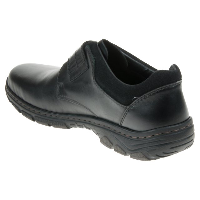 Rieker Grey Velcro Shoe - Casual - Barbours