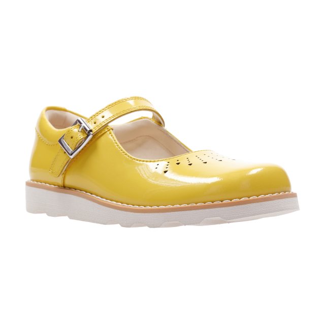 clarks kids yellow