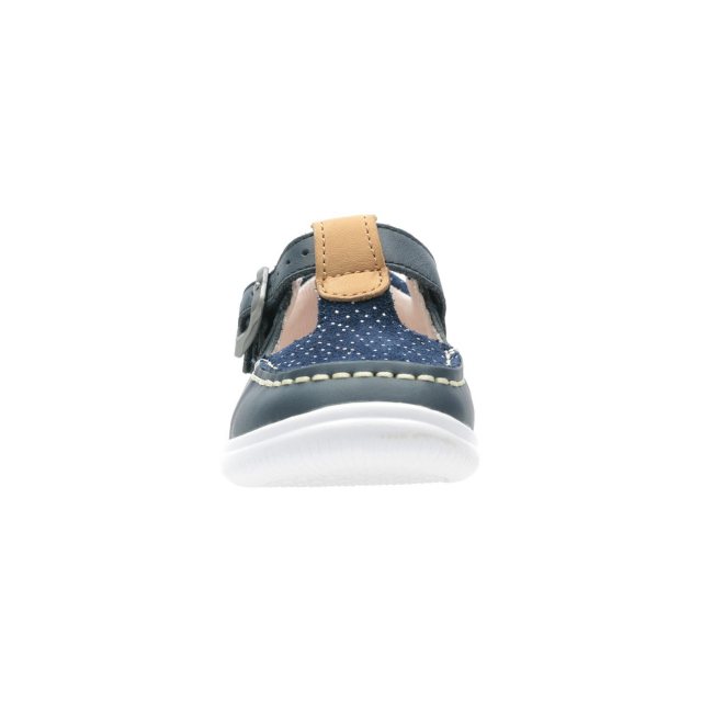 Clarks cloud rosa navy sale