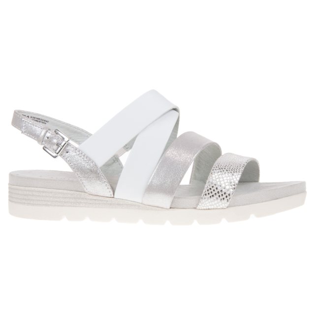 Caprice store silver sandals