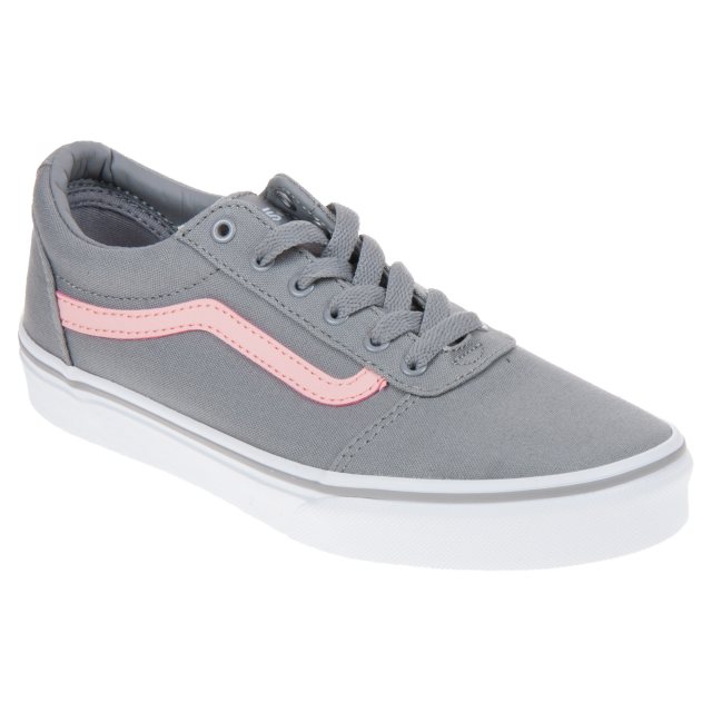 vans shoes gray and pink