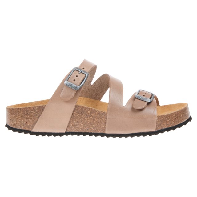 Plakton Bolino Taupe 341210 7781 - Mule Sandals - Humphries Shoes