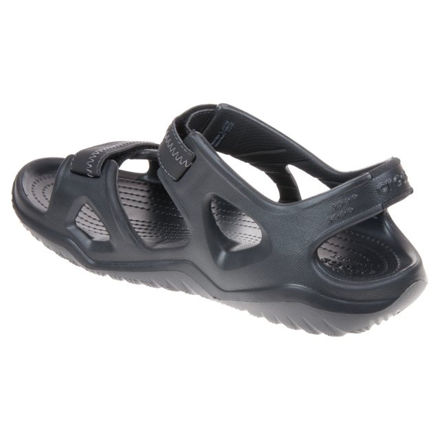 Crocs Mens Swiftwater River Sandal Black 203965-060 - Full Sandals ...