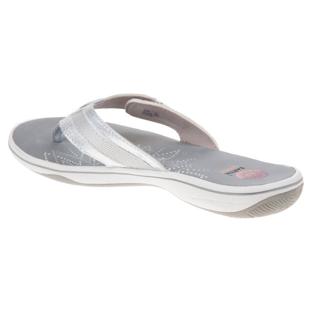 Earth Spirit Eloy Silver 30250 Toe Post Sandals Humphries Shoes