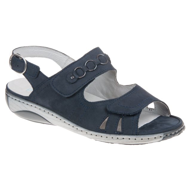 Waldlaufer Garda Marine 210004 191 217 - Full Sandals - Humphries Shoes