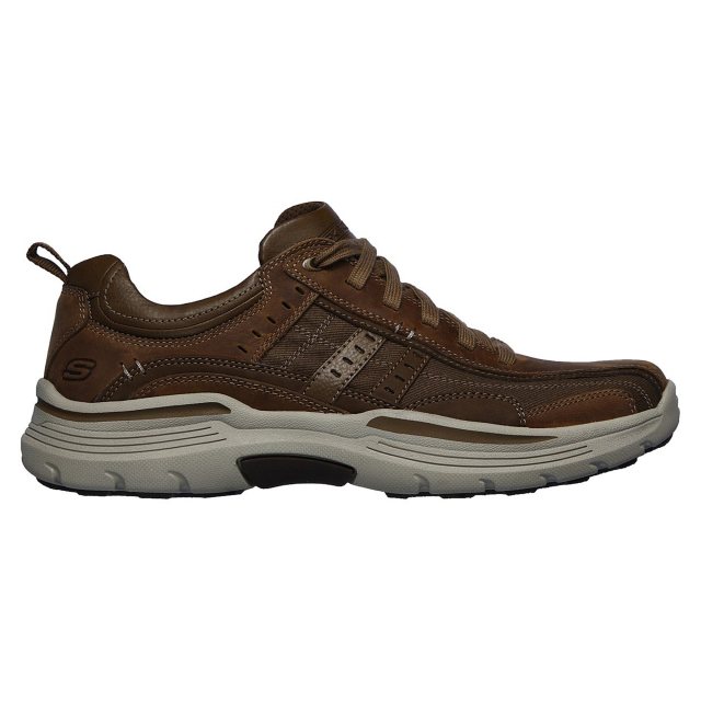 Skechers Relaxed Fit: Expended - Manden Desert 66299 DSCH - Casual ...