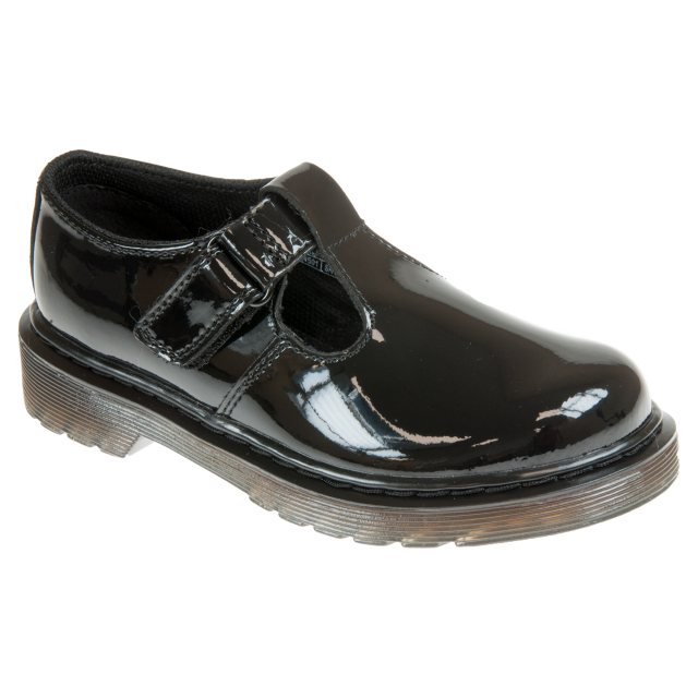 dr martens black ailis shoes youth