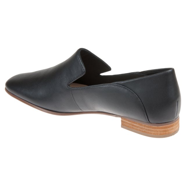 Clarks Pure Viola Black Leather 26143931 Everyday Shoes Humphries Shoes