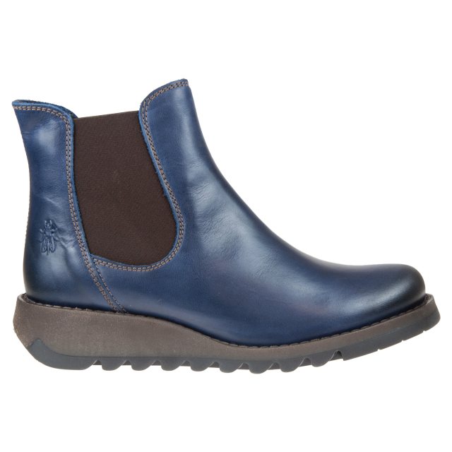 Fly London Salv Blue P143195 019 Ankle Boots Humphries Shoes