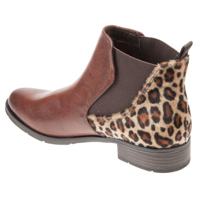 marco tozzi leopard print boots