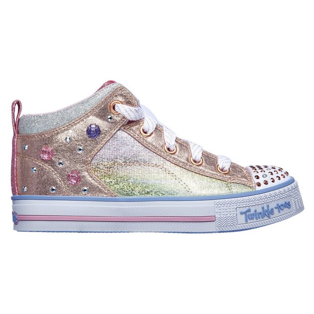 Skechers Twinkle Toes: Twinkle Lite - Sparkle Gem Light Pink / Multi ...
